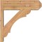 Ekena Millwork Olympic Smooth Craftsman Outlooker, Western Red Cedar, 7 1/2"W x 24"D x 24"H OUT08X24X24OLY04SWR - alternate 2